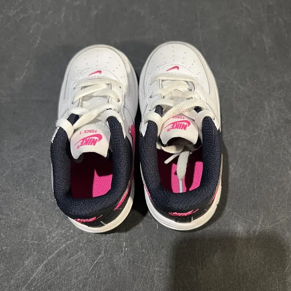 Nike Air Force 1 Shoes Youth Size 7C Low Top CZ1691-109 Kids Sneakers